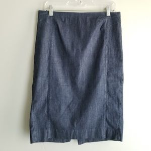 WHITE HOUSE / BLACK MARKET Denim Skirt Size 10